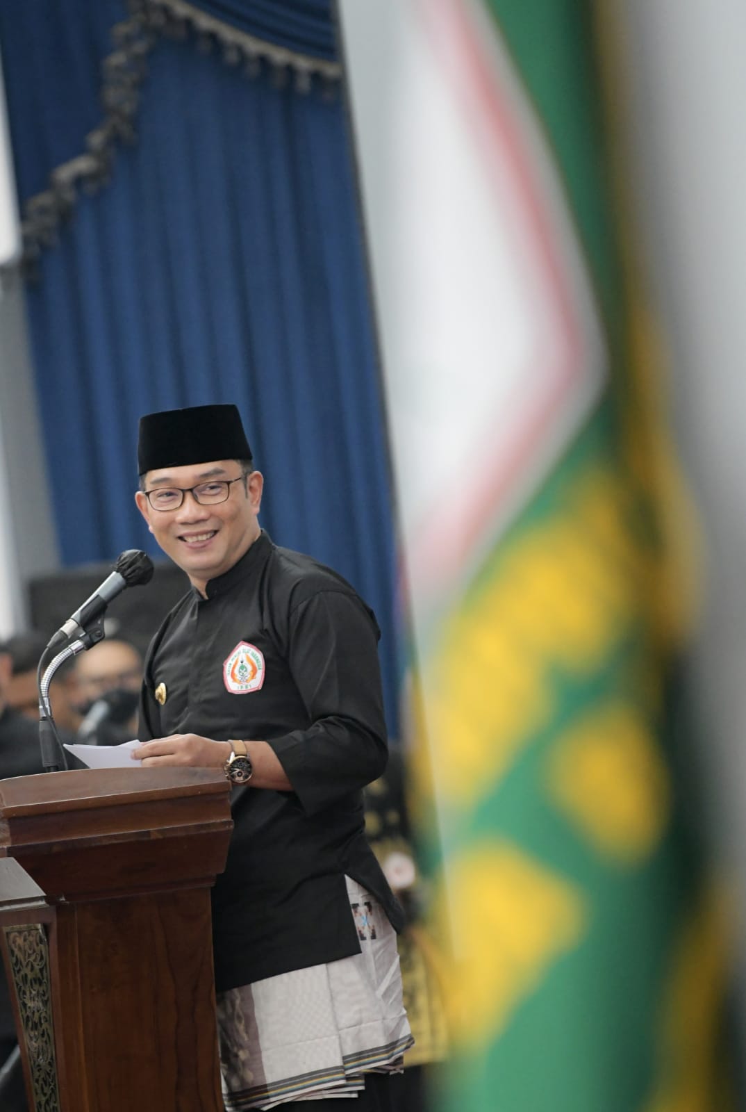 Gubernur Jabar Berikan Sambutan Pada Acara Pelantikan IPSI Jabar di Gedung Sate Bandung, Foto/Istimewa.